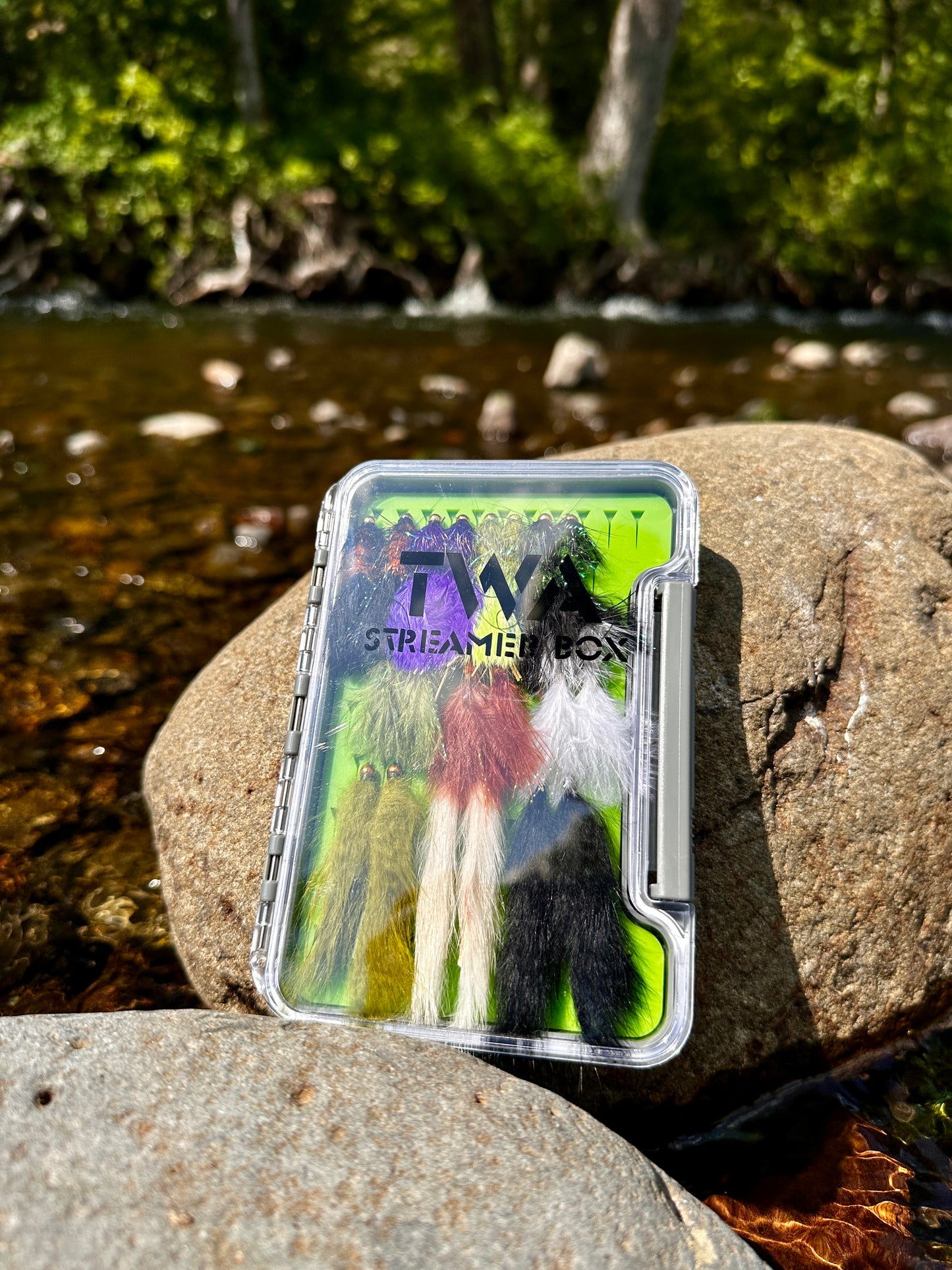 Streamers and Medium Silicone Fly box