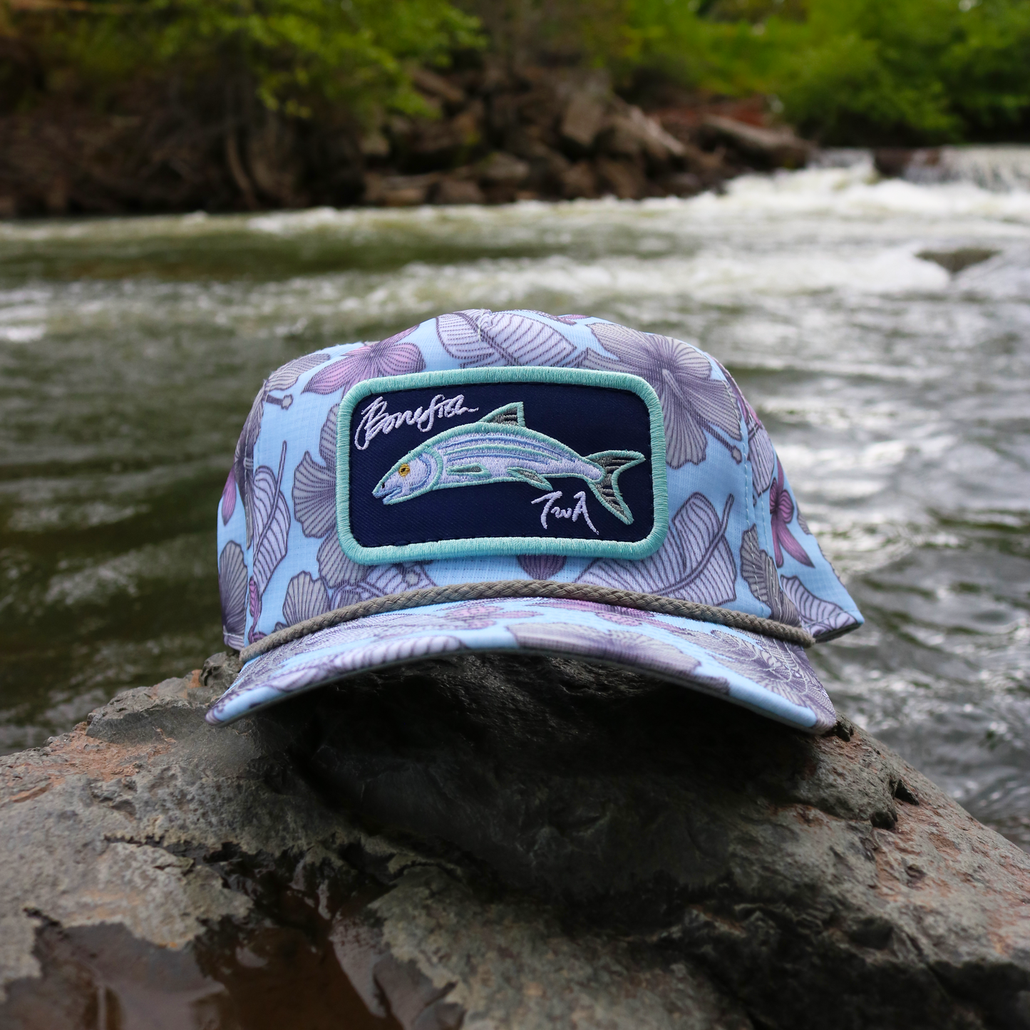 Bonefish Patch Imperial Performance Aloha Rope Hats